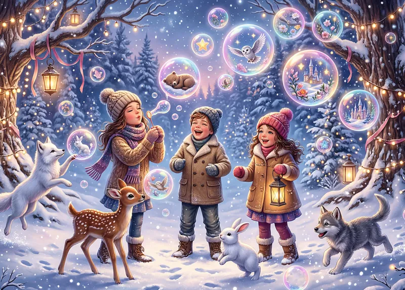 2 Puzzles - La Magie de l'Hiver