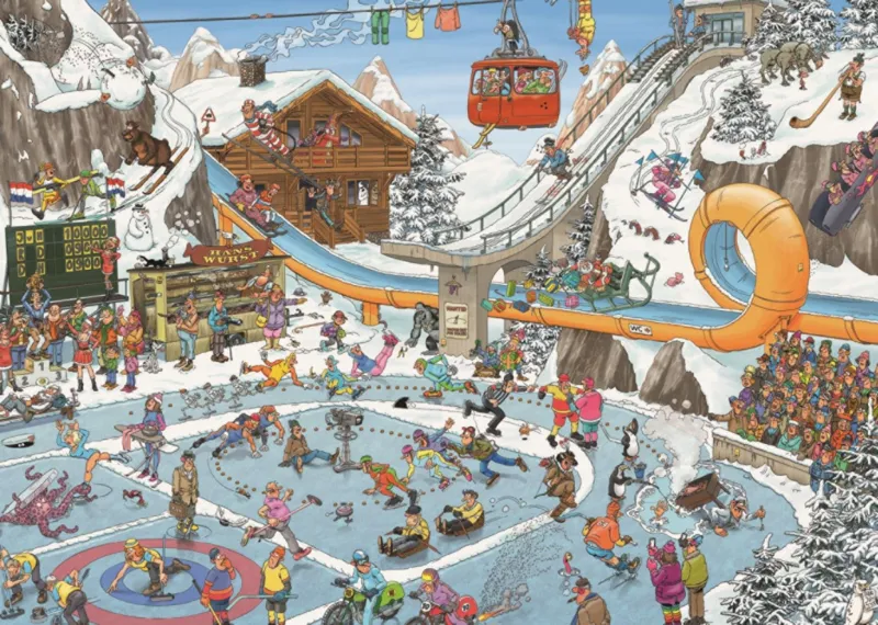 Jan Van Haasteren - Jeux d'Hiver