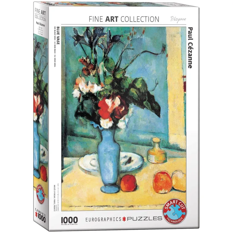 Paul Cezanne : Le Vase Bleu (détail)