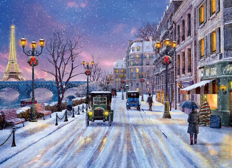 Dominic Davison: Noël à Paris