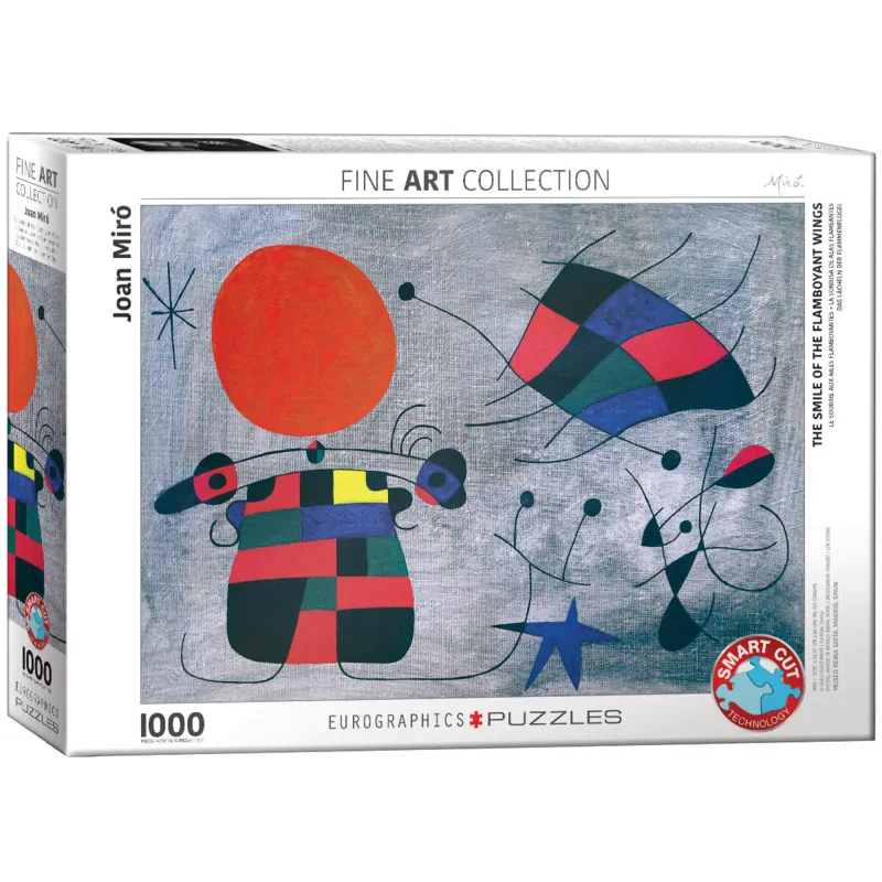 Joan Miro - Le Sourire aux Ailes Flamboyantes