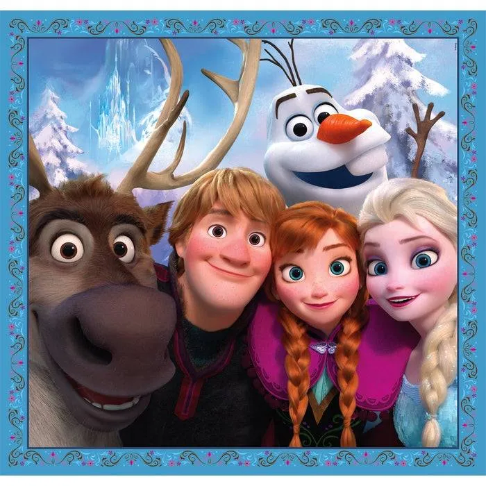 3 Puzzles - La Reine Des Neiges
