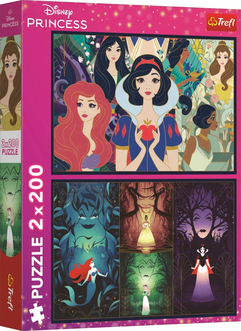 2 Puzzles - Princesses Enchanteresses - Princesse Disney