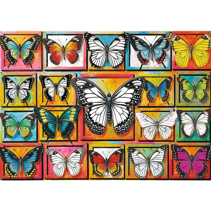 Puzzle Creative - Collection de Papillons