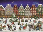 Puzzle Calendrier de l'Avent - Soirée d'Hiver en Ville