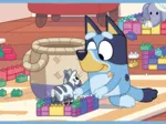 4 Puzzles - Bluey and his world