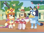 4 Puzzles - Bluey and his world