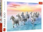 Galloping White Horses