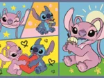 2 Puzzles - Il n'Y A pas d'Ennui avec Stitch